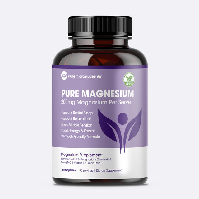 Magnesium for Sleep – Bisglycinate Formula for Restful Nights & Calm Body